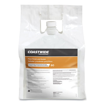 Coastwide Professional™ Floor Finish And Sealer, Unscented, 2.5 Gal Bag, 2-carton freeshipping - TVN Wholesale